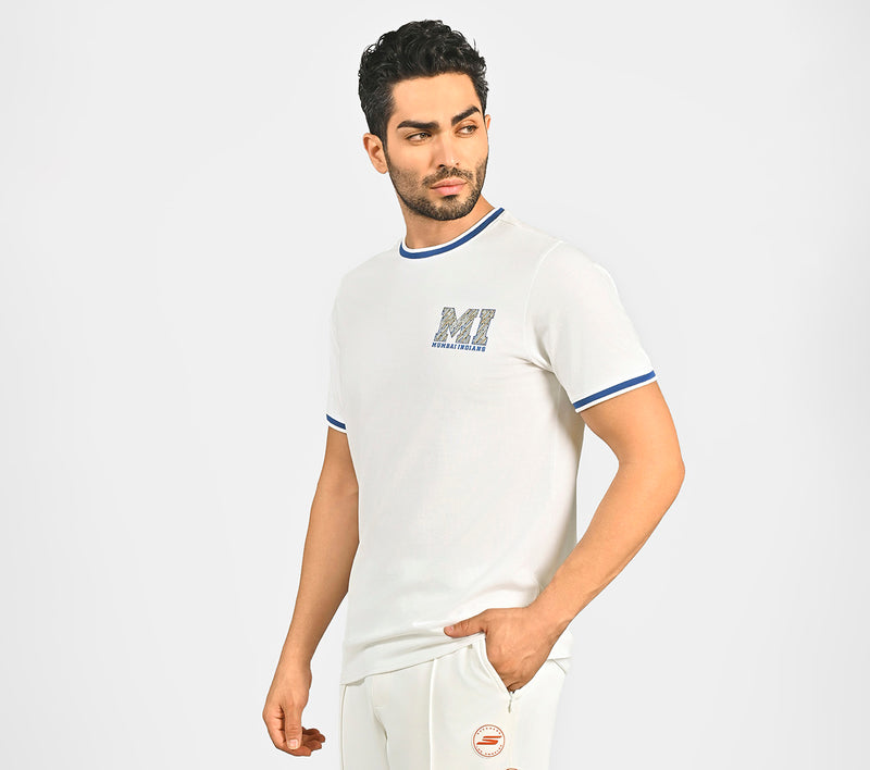 MI: Pattern Logo Back Print T-shirt - MI Shop