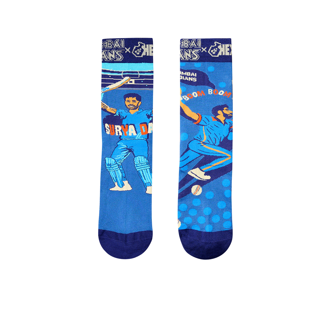 MI: Game Changers Crew Length Socks (Pack of 2)