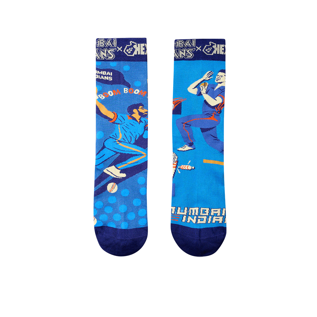 MI: Airboom Crew Length Socks (Pack of 2)