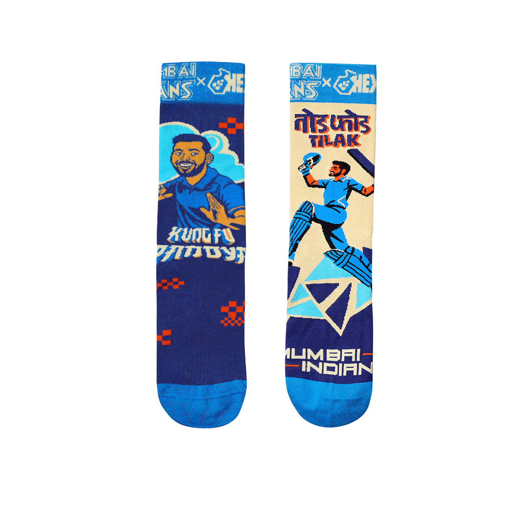 MI: Strike Stompers Crew Length Socks (Pack of 2)