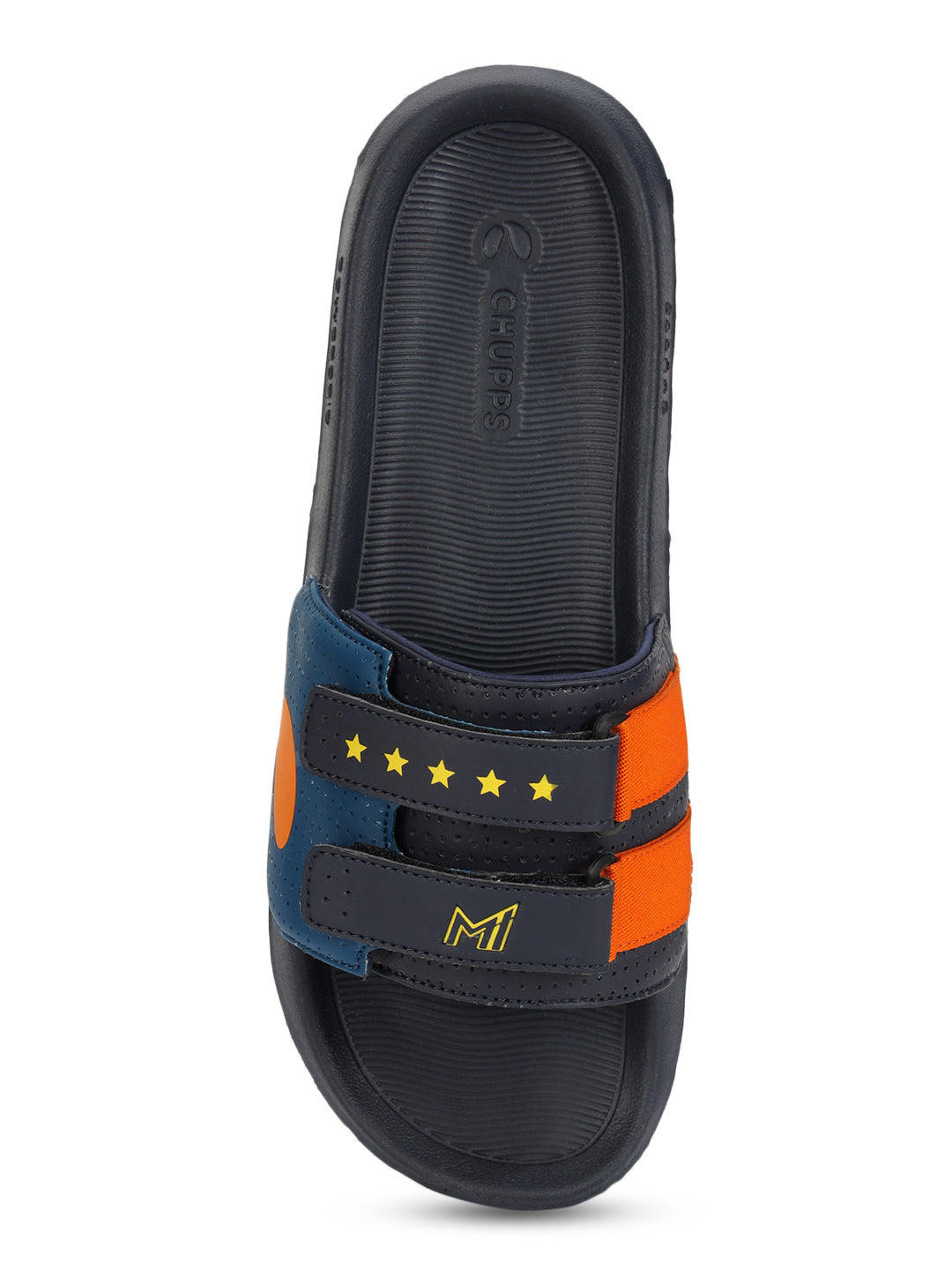 MI: Men's GLORY ORANGE NAVY Airsoft Casual Slider - MI Shop