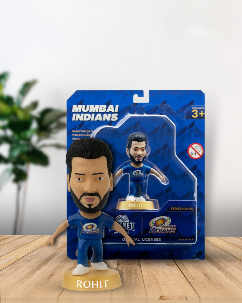 MI: Collectable Single Pack Rohit Sharma Figurine - MI Shop